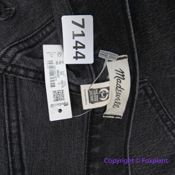 New! Madewell The Perfect Vintage Jean Short in lunar‎ wash, size 31 - Picture 13 of 16